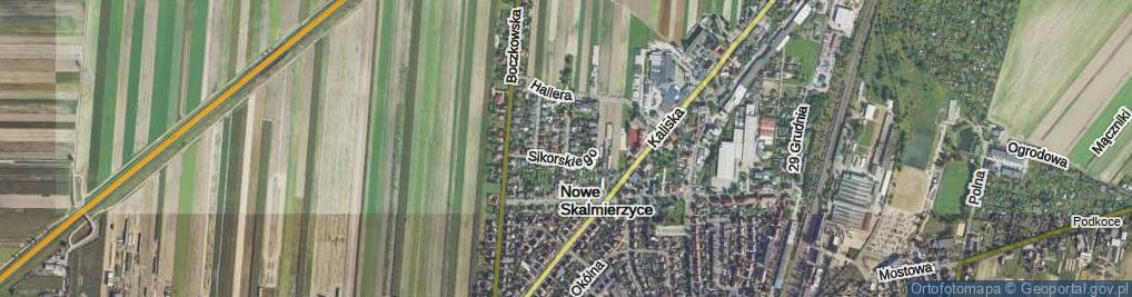 Zdjęcie satelitarne Nowa ul.